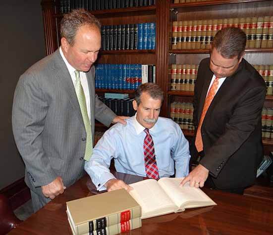 Photo of attorneys David F. Fessler, Joseph F. Grimme and Timothy E. Schneider